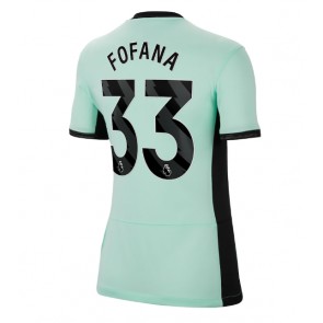 Chelsea Wesley Fofana #33 Replica Third Stadium Shirt for Women 2023-24 Short Sleeve